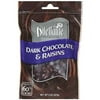 Dilettante Chocolates: Dark Chocolate & Raisins, 8 oz