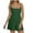 Green, variant on biudgviw Workout Rompers for Women Spaghetti Strap Square Neck Athletic Tennis Jumpsuits One Piece Flowy Summer Outfits