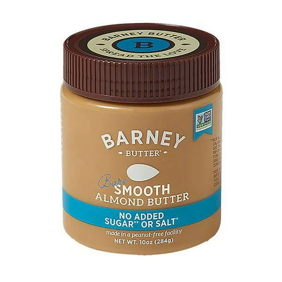 Barney Butter, Almond Butter, Bare Smooth, 10 oz | Pack of 6