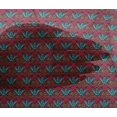 thumbnail image 4 of oneOone Viscose Chiffon Fabric Dot|Swirl & Floral Block Decor Fabric Printed BTY 42 Inch Wide, 4 of 4