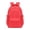 Red, variant on School Backpack Canvas Tote Bag Teens Padded Shoulder Bookbag with Pockets Printed Back To School Supplies Gym / Sports / Yoga,One Size,Green