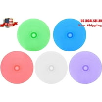 Silicone Fermentation Lids 5PCWaterless Airlock Wide Mouth Pickle Cover Sauerkraut Caps for Mason Jars Purple Silicone Cover