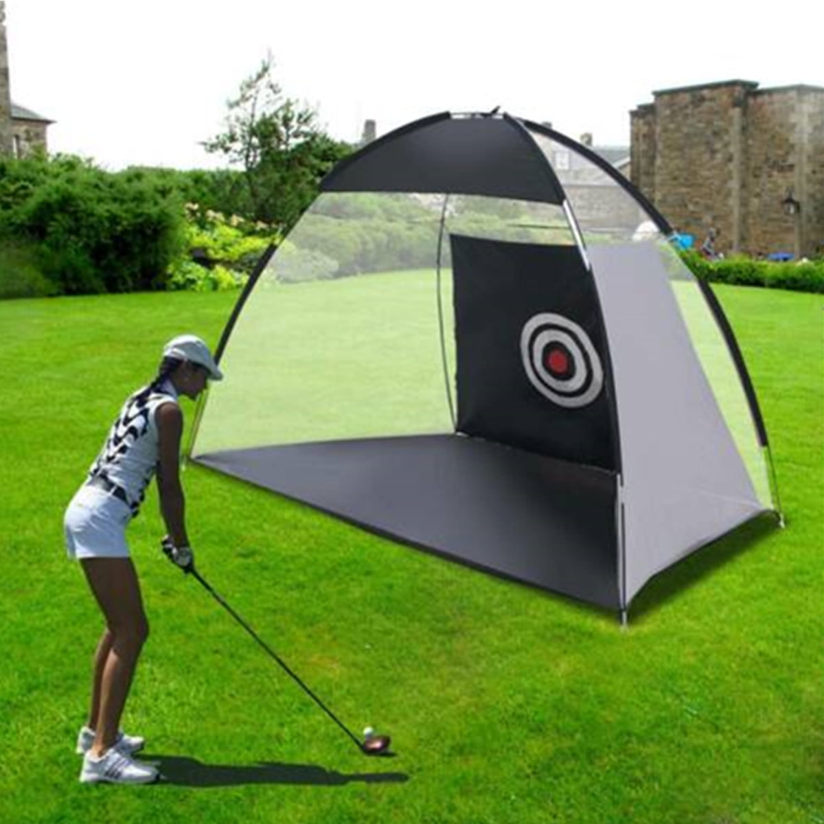 10ft65ft Golf Practice Net Golf Hitting Nets With Chipping Target