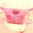 thumbnail image 1 of Bolsa de viaje de Hello Kitty, súper linda bolsa de maquillaje de Hello Kitty, gran capacidad, impermeable, bolsa de almacenamiento, regalo de cumpleaños de PU, 1 of 3