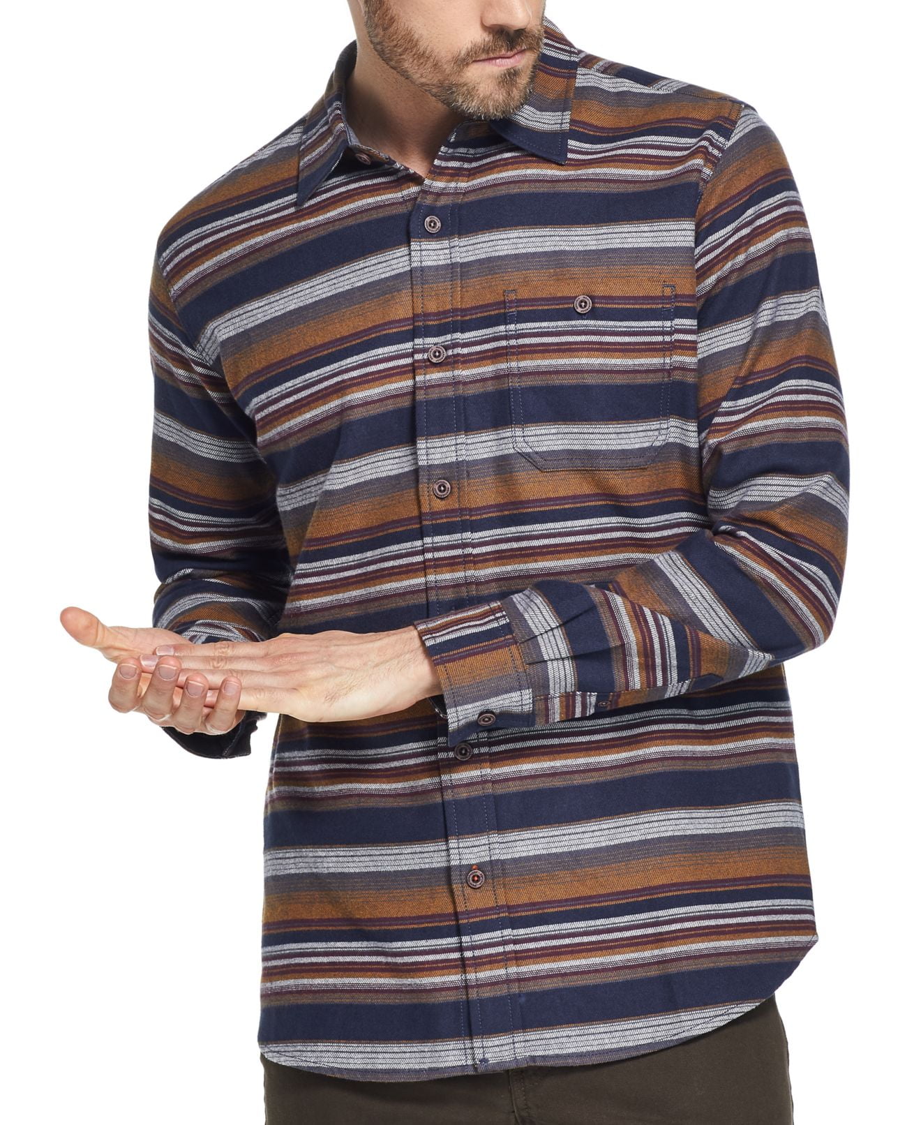 weatherproof vintage men's button up shirt