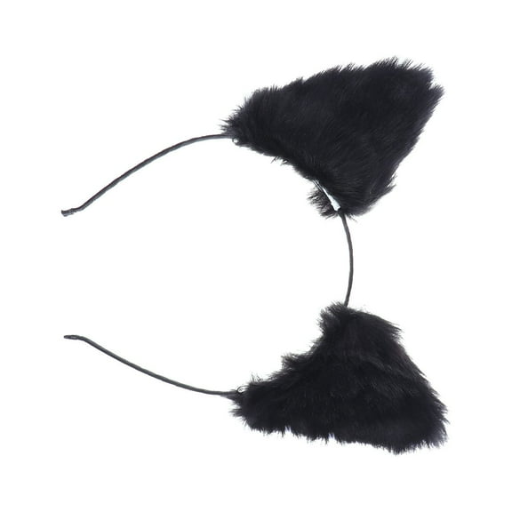OFFIGAM Plush Animal Ears Headbands for Women, Soft Comfortable Headdress, Cute Costume Accessory, 1 Set