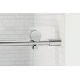 thumbnail image 3 of Basco VINA-935-59CLPM Vinesse 76" High X 59" Wide Single Sliding Frameless Shower Door -, 3 of 6