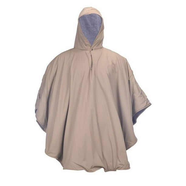 Adaptive Wheelchair Clothing Winter Poncho and Men (Beige) Made in the USA - Walmart.com