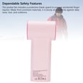 thumbnail image 3 of Portable Handheld Fan High Speed Stepless Adjustable Digital Display USB Rechargeable Quiet Small Pocket Fan for Travel Camping, 3 of 7