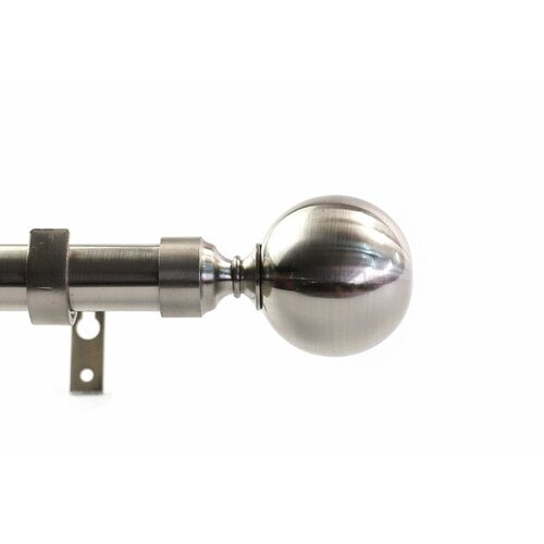 Urbanest Single Curtain Rod and Hardware Set