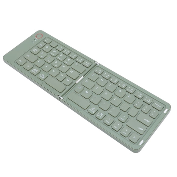Foldable  Keyboard, Slim Design and Secure Magnets, Portable  Keyboard for Phone Tablet Laptop, 67 Keys Compact Keyboard Rechargeable