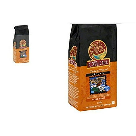 HEB Cafe Ole Ground Coffee 12 Oz Bag (Pack of 3) (Taste of Houston)