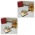 thumbnail image 4 of Billuyoard Divertido juguete de peluche de zanahoria para perros, frutas vegetales, juguete para tirar de zanahorias Type1 NO1, 4 of 6