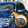 thumbnail image 3 of WOBOGO Chicken Orange Cat Pattern Car Windshield Sunshades Autopilot Lightweight Accordion Sun Visor 57×31.5in, 3 of 8