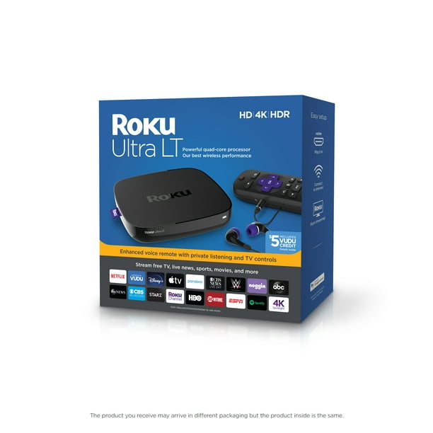 Roku Ultra LT Streaming Media Player 2019 - Walmart.com - Walmart.com