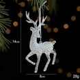 thumbnail image 3 of Adornos para árboles de Navidad, adornos navideños colgantes, adornos de arte soplado a mano con cuerdas para fiestas navideñas, decoraciones para el hogar, 3 of 5
