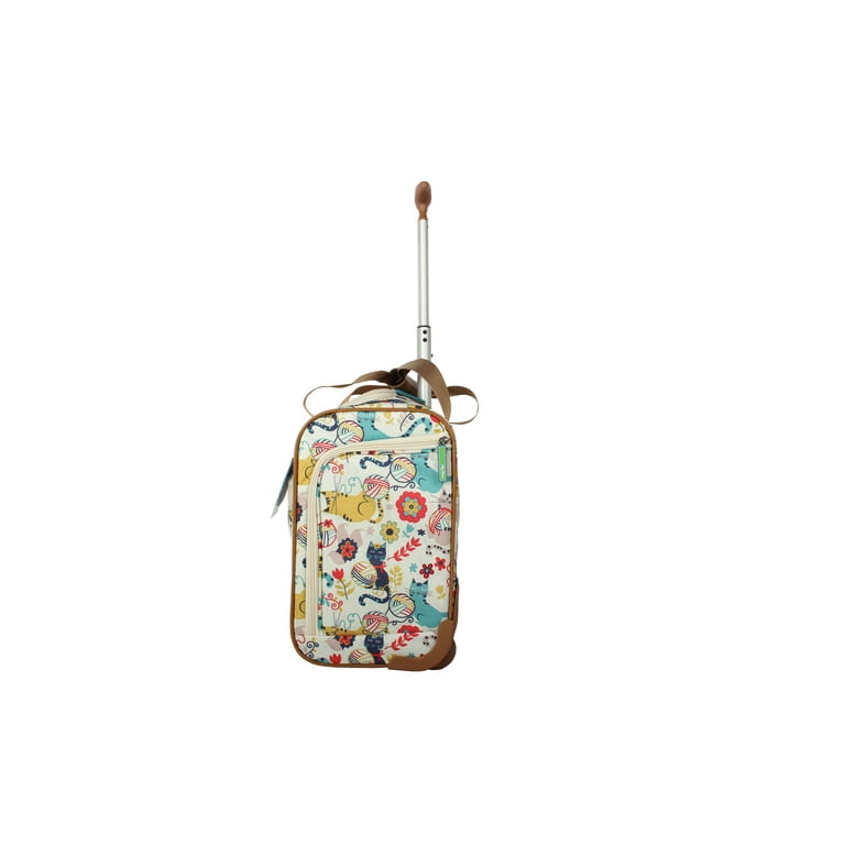 Lily Bloom 15 inch Travel Front Pocket Underseat Carry On Luggage