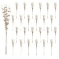 thumbnail image 6 of TETOU 24-Pack Champagne Artificial Glitter Berry Stem Ornaments,17 Inch Bead Sticks Glittery Twigs Picks Branches for DIY Christmas Tree Wreath Holiday Home Indoor Winter Wedding Party Decoration, 6 of 7