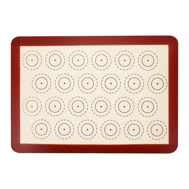 Tapis de Cuisson en Silicone Réutilisable Tapis de Pâtisserie Résistant à la Chaleur Coussin de Cuisson