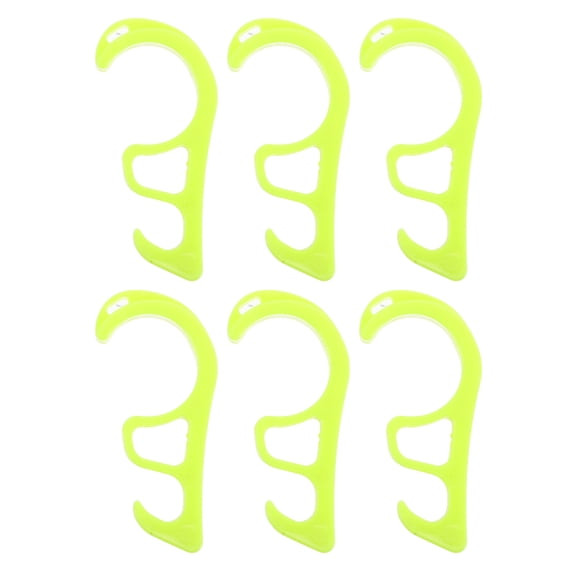 LOLIPPYY 6Pcs Motorcycle Brake Handle Lock Light Green Quick and Portable Handlebar Lock for Electric Bikes