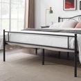 thumbnail image 4 of VECELO 3-Piece Bedroom Sets Metal Bed Frame and 2 Nightstand, 4 of 6