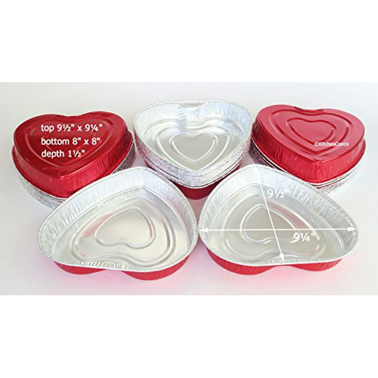 Mienca® Heart Shape Aluminum Cake Pan (Red)