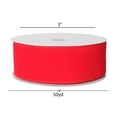 thumbnail image 4 of Vickerman Q206233 3 x 50 in. Yard Red Velvet Outdoor Ribbon, 4 of 4