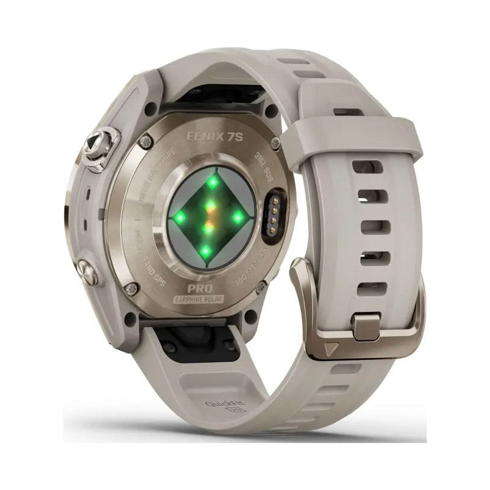 Garmin Fenix 7S Pro Solar Edition Sapphire GPS Smartwatch Built-in 