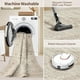 thumbnail image 5 of Alfombra Area Rugxara, lavable, 160 x 200 cm, vintage, color crema neutro, 5 of 9