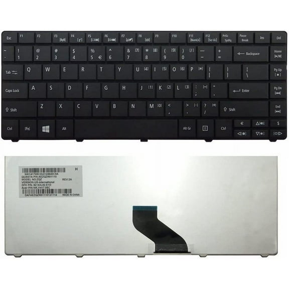 New Laptop Keyboard Replacement for Acer Aspire E1-421 EC-471G E1-431 E1-431G E1-471 E1-471G US Layout Black Color
