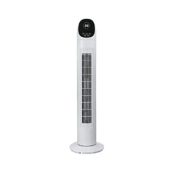 Ventilador De Torre 3 Velocidades Con Control Remoto Blanco