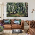 thumbnail image 3 of Ivan Shishkin Poster Birch Grove 4 Wall Art Poster Scroll Canvas Painting Picture Living Room Decor Home 12x18inch(30x45cm), 3 of 6