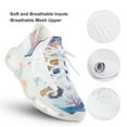 thumbnail image 3 of Seahorse Watercolor Walking Shoes for Men Woman Lightweight Tennis Fashion Elastic Sports Shoes Cushion Basketball Shoes, 3 of 7