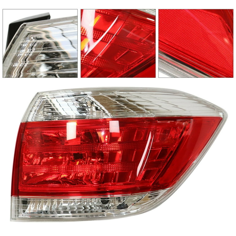 ANQIDI Tail Light for Toyota Highlander 2011-2013 Right Passenger