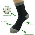 thumbnail image 2 of HAHDAXIA Casual Socks Men Cotton Solid Color Socks Breathable 5 Pairs/Lot, 2 of 7