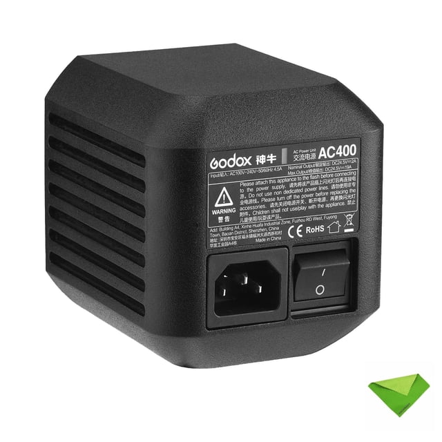 Adaptador de fuente de alimentación AC Godox AC400 para AD400pro II
