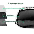 thumbnail image 4 of Lsque Funny Chicken Pattern Laptop Bag – Portable & Slim Single-Shoulder Computer Case with Adjustable Strap, Protective, Lightweight for 13”/14”/15.6” Laptops, 4 of 8