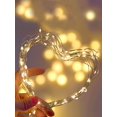 thumbnail image 4 of 1pc 10/20/30 Led 1/2/3m Copper String Light, Decorative Night Light For Home Decor,battery-operated LED fairy tale light-3 modes, 4 of 4