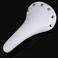 thumbnail image 1 of Rivet Pu Leather Fixed Gear MTB Fixie Bike Track Bicycle Cycling Saddle Seat, 1 of 8