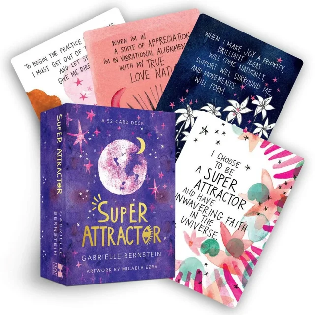 Super Atractor Una baraja de cartas de 52 cartas Juego de tarot de oráculo