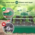 thumbnail image 2 of Seedling Starter Trays Seed Starter Tray Kit Humidity Adjustable Plant Starter Kit, 2 of 4