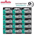 thumbnail image 1 of MURATA 370/SR920W Silver Oxide Batteries 1,55V 15pcs, 1 of 2