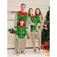 thumbnail image 1 of Invierno 2024 mamá hija papá hijo ropa a juego 3D Santa estampado Navidad familia pijamas conjunto bebé perro mameluco Navidad Look pijamas, 1 of 5
