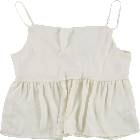 American Eagle Womens Solid Cami Tank Top, Off White, Small