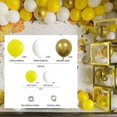 thumbnail image 3 of 114 Uds. Conjunto de globos de decoración para fiesta de girasol de abeja de bautismo de bebé, decoraciones de globos de confeti y pancarta de fondo para decoración de fiesta JM, 3 of 5