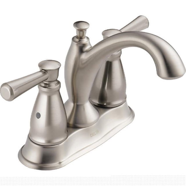 Delta 2593-SSMPU-DST Robinet de Lavabo en Acier Inoxydable à Deux Poignées