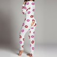 thumbnail image 2 of Combinaison 2025 Boutonnée devant Vêtements de Nuit pour Femmes Adultes Robe Fonctionnelle Pyjama pour Femmes Combinaison pour Femmes, 2 of 3