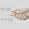 thumbnail image 4 of Flashlight USB Mini Handheld LED Long Service Light Professional Torch Outdoor Small Emergency Torches for Camping Hiking Fishing Black, 4 of 9