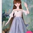 thumbnail image 2 of 1/3 conjunto de vestido de felpa hecho a mano para muñecas BJD de 60cm, trajes de hadas, para vestir muñecas, recuerdo , cumpleaños y Navidad para niños Hugo BJD Doll Dress, 2 of 10