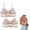 Beige, variant on Sngxgn Women's No Side Effects Underarm and Back-Smoothing Comfort Wireless T-Shirt Bra(WH1,S)
